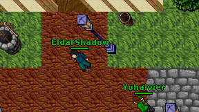 Eldal Shadow on screen