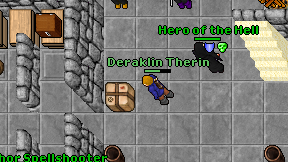 Deraklin Therin on screen