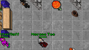Morano Tee on screen