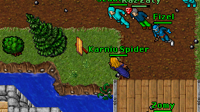 Karniu Spider on screen