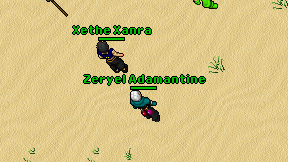 Zeryel Adamantine on screen