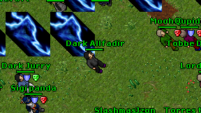Dark Allfadir on screen