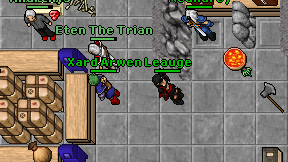 Leauge on screen