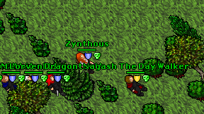 Zynthous on screen