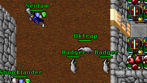 Uktrap on screen