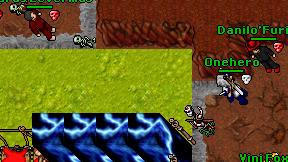 Onehero on screen