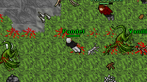 Pandel on screen
