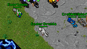 Ender Druida on screen