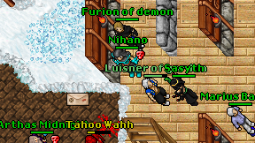Furion of demon on screen