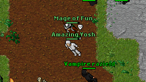 Mage of Fun on screen