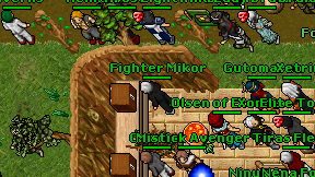 Fighter Mikor on screen