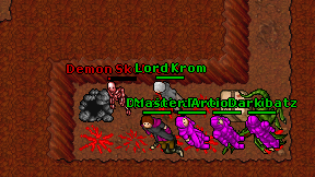 Lord Krom on screen