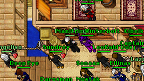 Flame Zegs on screen