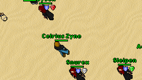 Celrius Zyne on screen