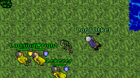 Lord Otkel on screen