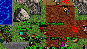 Kagome The Princess on screen