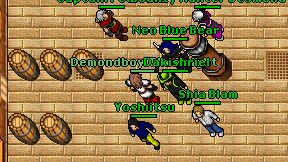 Demondboy The Knight on screen