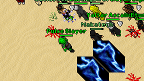 Pulse Slayer on screen