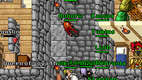 Buhoriz on screen