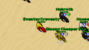 Eventus Kruventy on screen