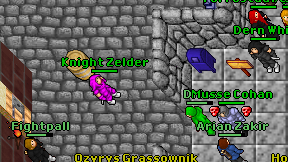 Knight Zelder on screen