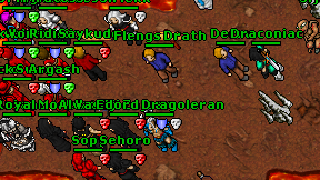 Flengs Drath on screen