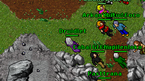Druidlet on screen