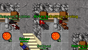Aster bale on screen