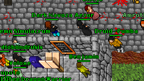Druid-Pumba on screen