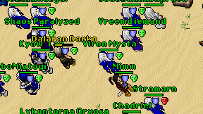 Viron Mysta on screen