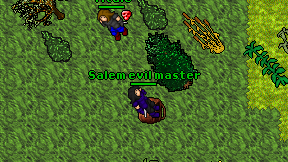 Salem evil master on screen