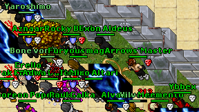 Arrows'Master on screen