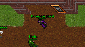 Dragon jord on screen