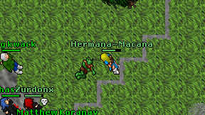 Hermana-Macana on screen