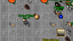 Crea'tine on screen