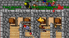 Tiptop on screen