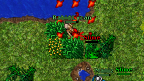Rabid Lycan on screen