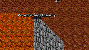 Vengeance Memory on screen
