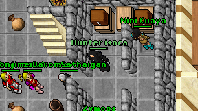 Hunter isoca on screen