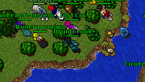 Druid Crunk on screen