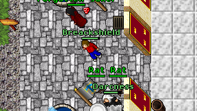 Breackshield on screen