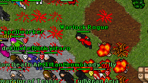 Warlock Rogue on screen