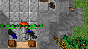 Rewop Krad on screen