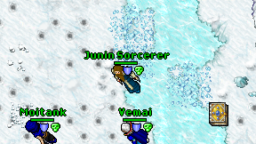 Junin Sorcerer on screen