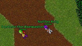 Suffer Krig on screen
