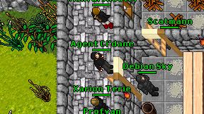 Agent Ci'dane on screen