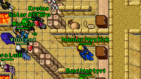 Maniac Mystick on screen
