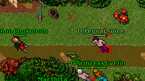 Infernal Noice on screen