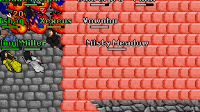 Misty Meadow on screen