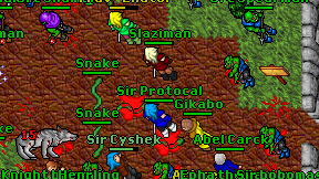 Sir Protocal on screen